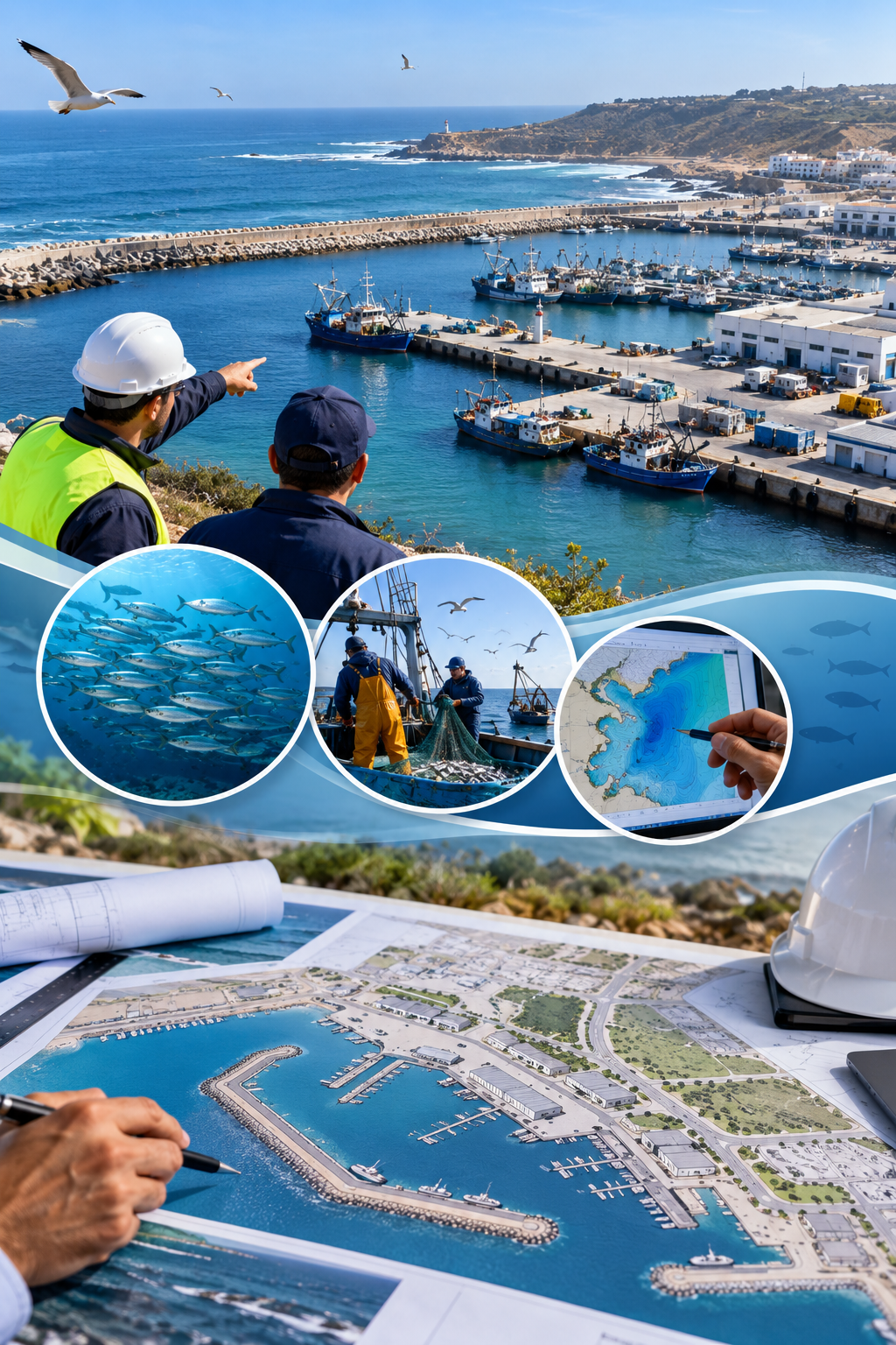 Plan d'aménagement d'une pêcherie côtière — Façade atlantique, Maroc, 2021